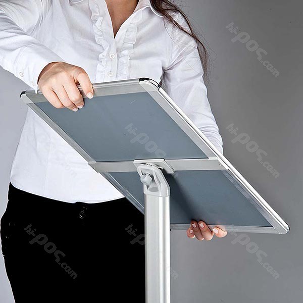 Алуминиева стойка за меню