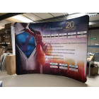 Извита текстилна Експо стена-380x223 см