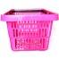 Розова кошница за пазаруване